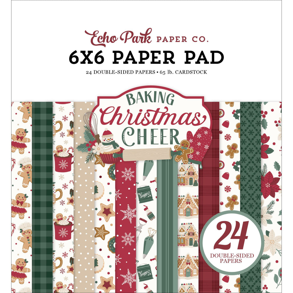 Echo Park Baking Christmas Cheer 6 x 6 Paper Pad bcc516023