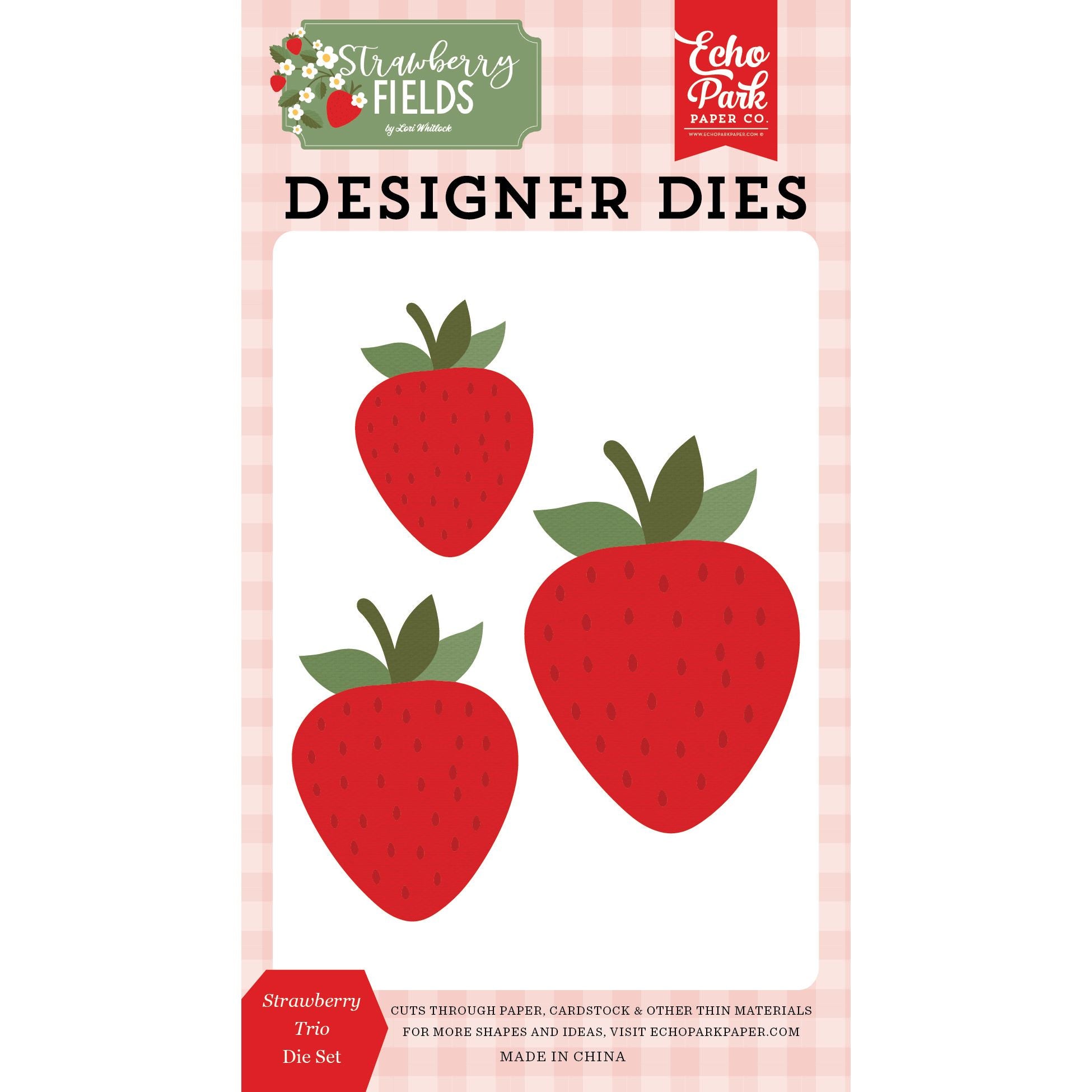 Echo Park Berry Strawberry Trio Dies sf503041