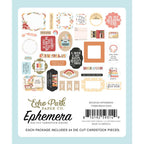 Echo Park Bookish Ephemera bsh475024 Reading Images