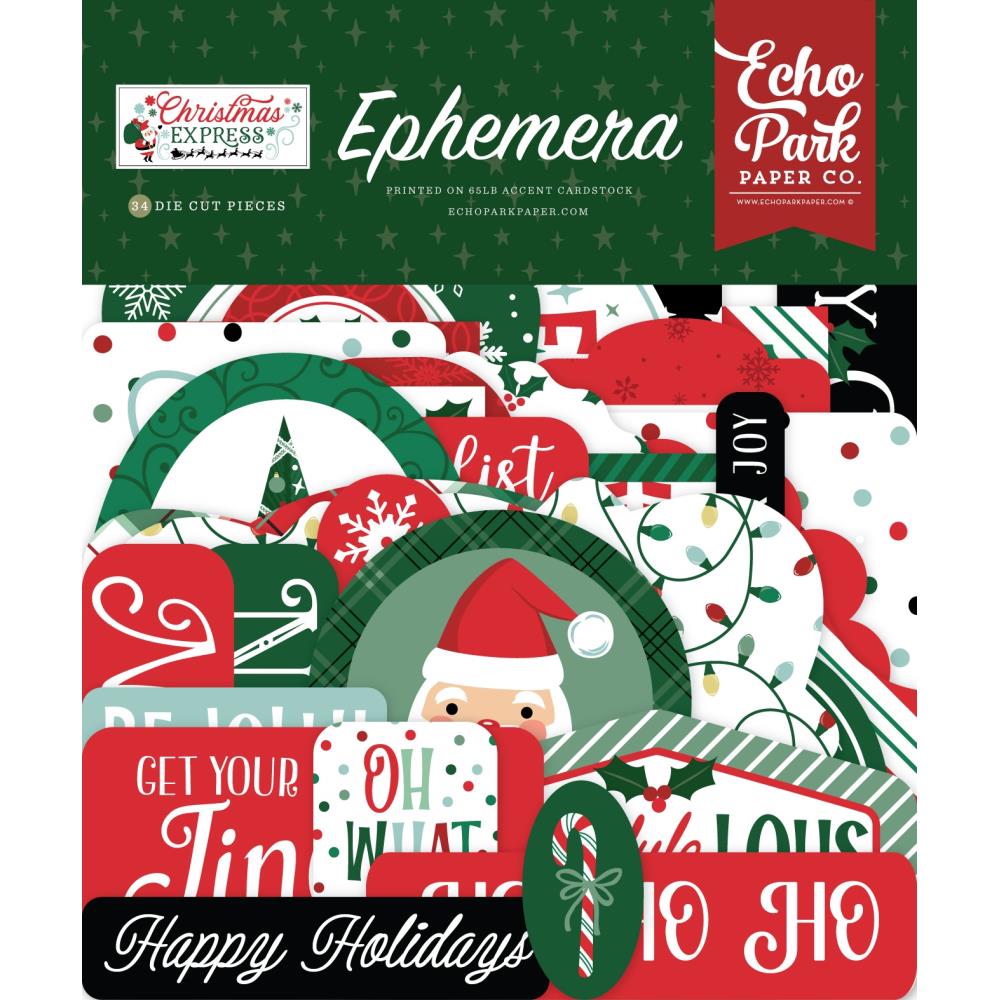 Echo Park Christmas Express Ephemera sce455024