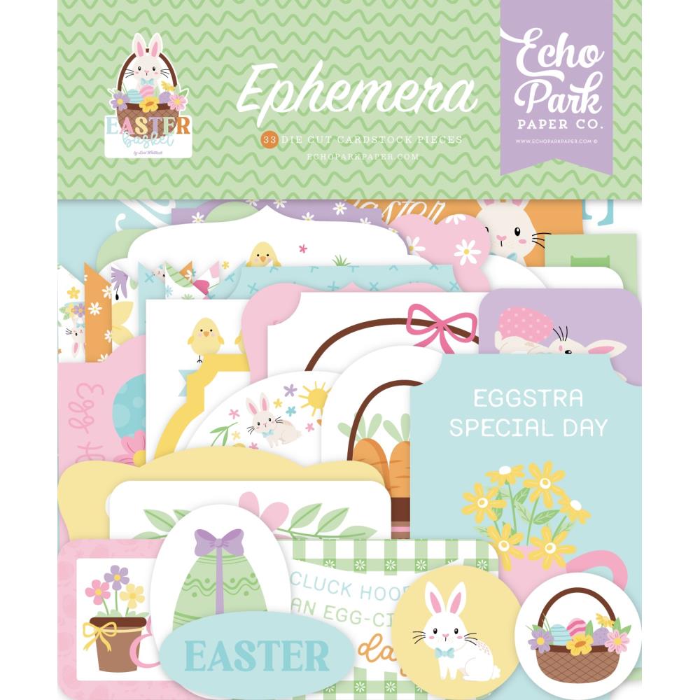 Echo Park Easter Basket Ephemera eb483024