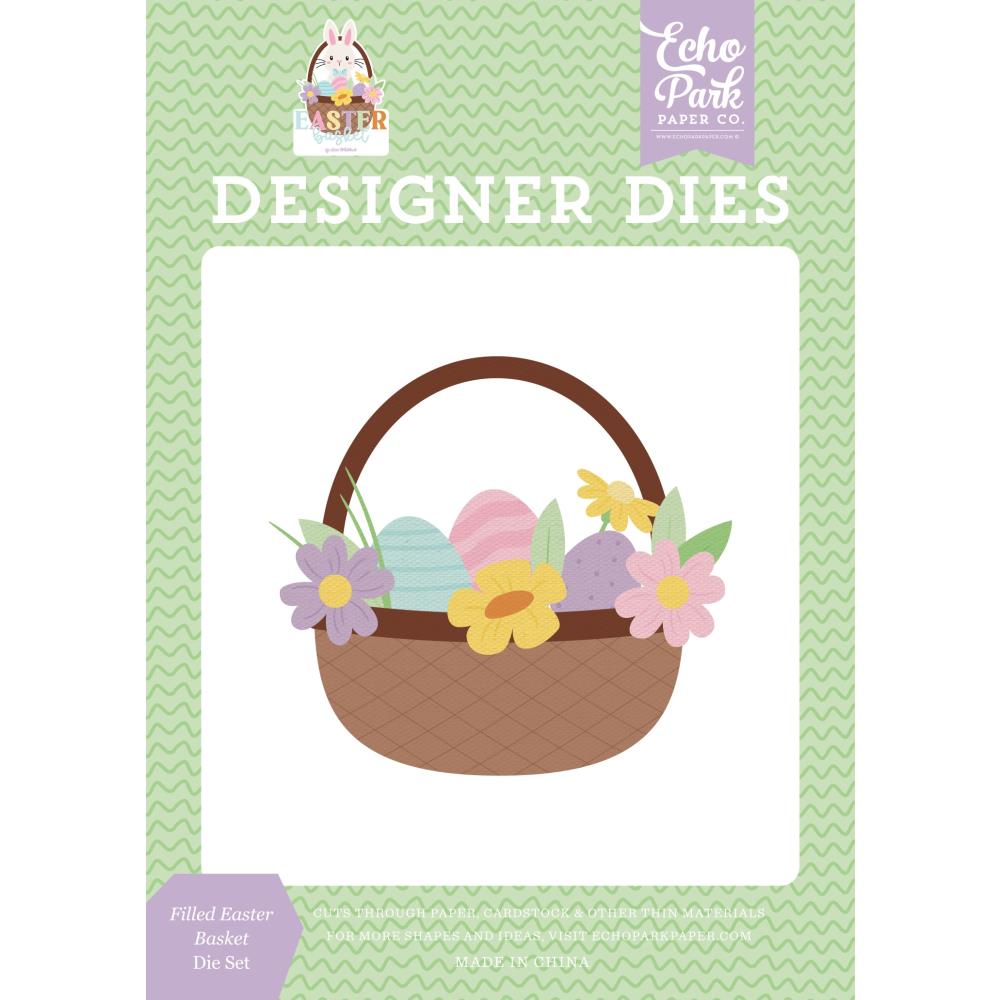 Echo Park Filled Easter Basket Dies eb483041