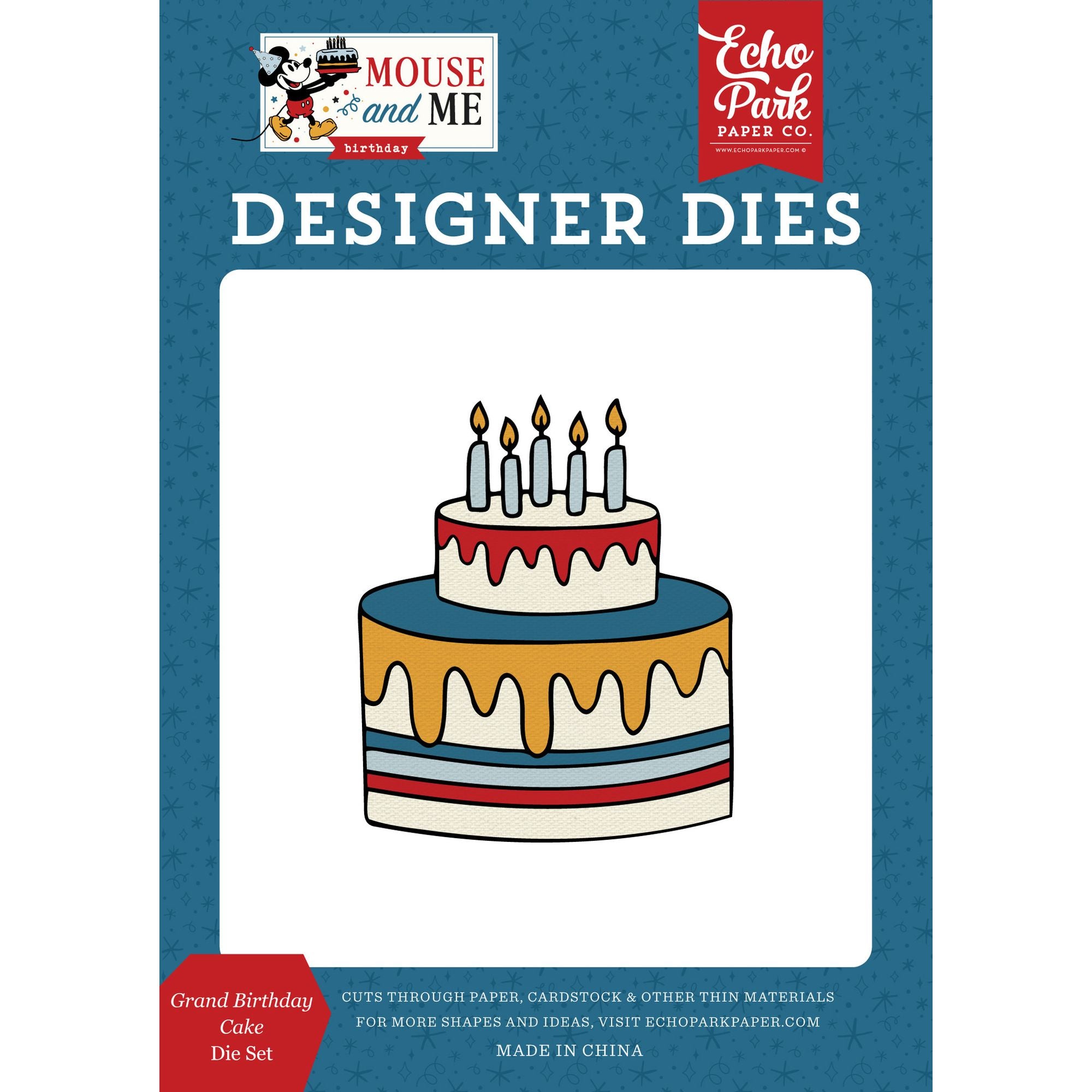 Echo Park Grand Birthday Cake Dies mmb509040
