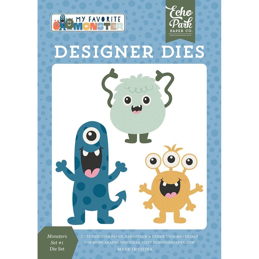 Echo Park Monsters Set 1 Dies mfm499041