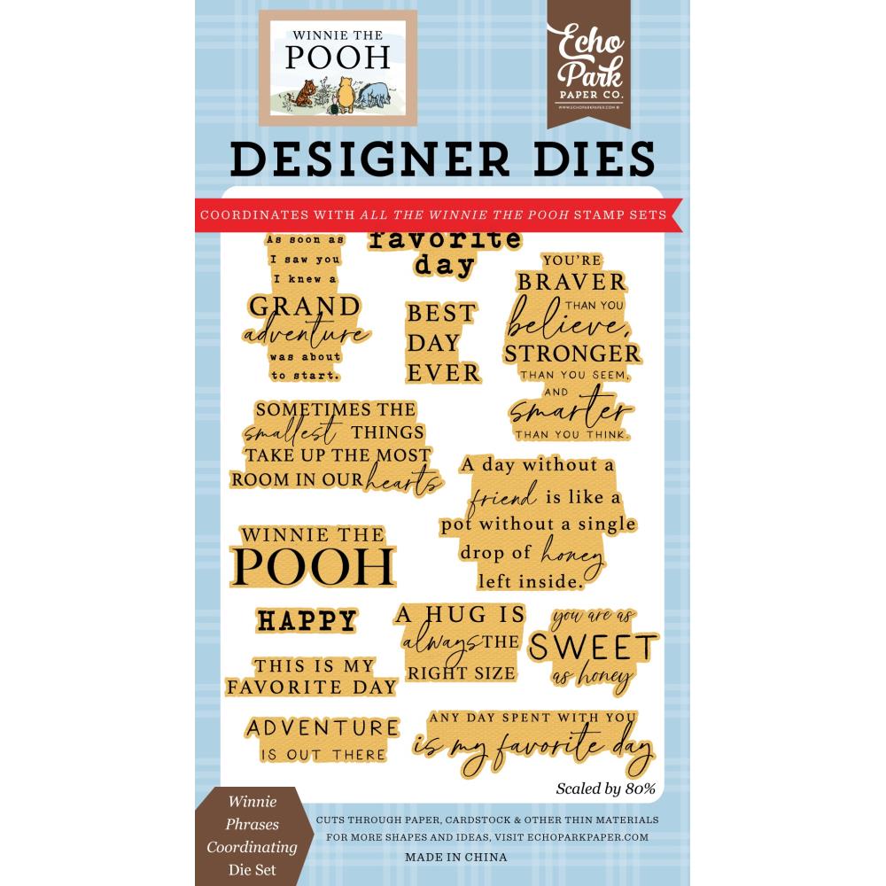 Echo Park Winnie Phrases Dies wtp363038
