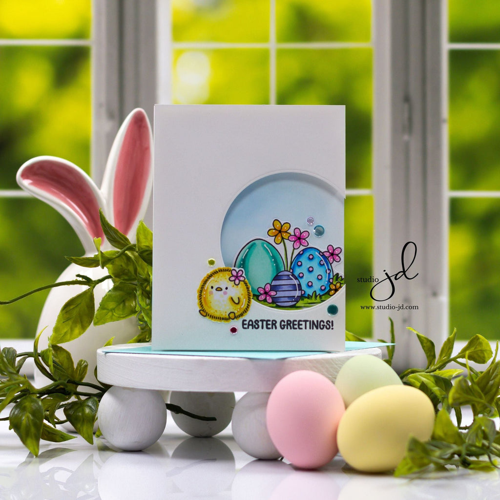 Simon Says Clear Stamps Eggstra Special 2182ssc Favorite Things Easter Card | color-code:ALT10