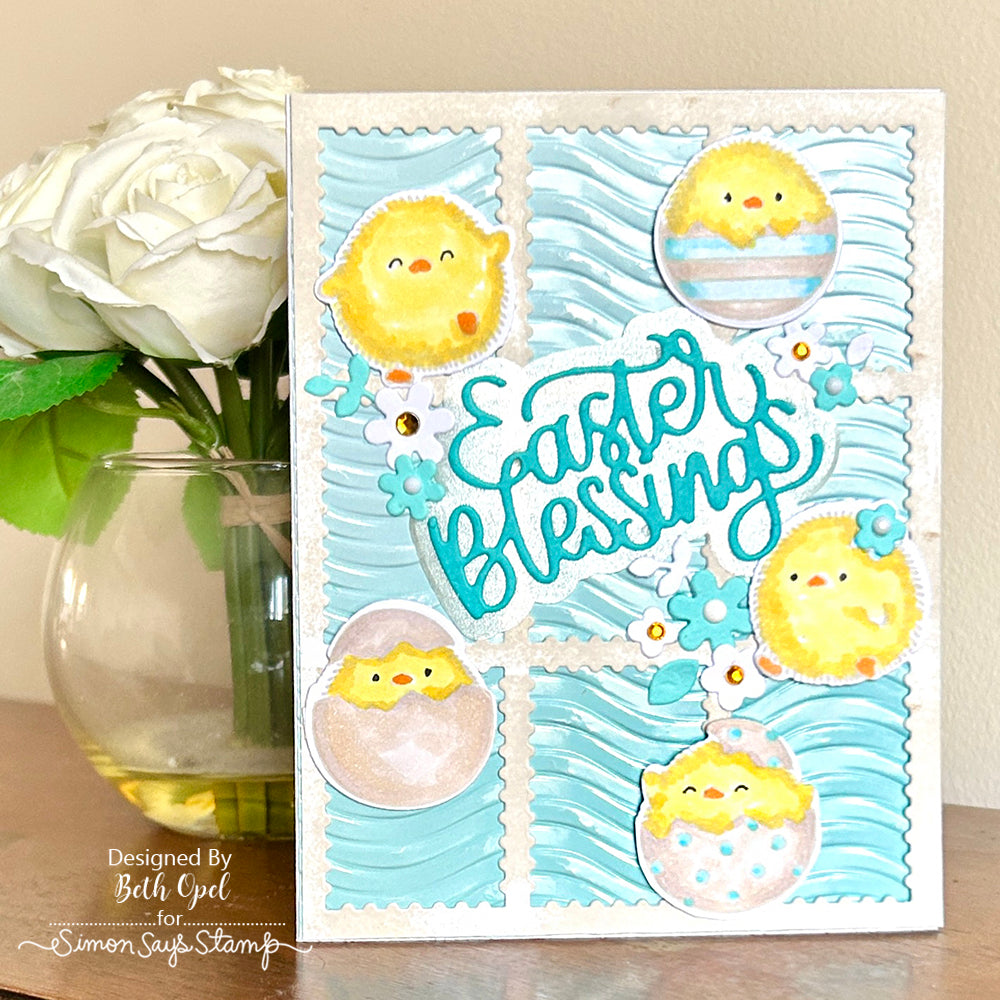 Simon Says Stamps and Dies Eggstra Special set931es Favorite Things Easter Card