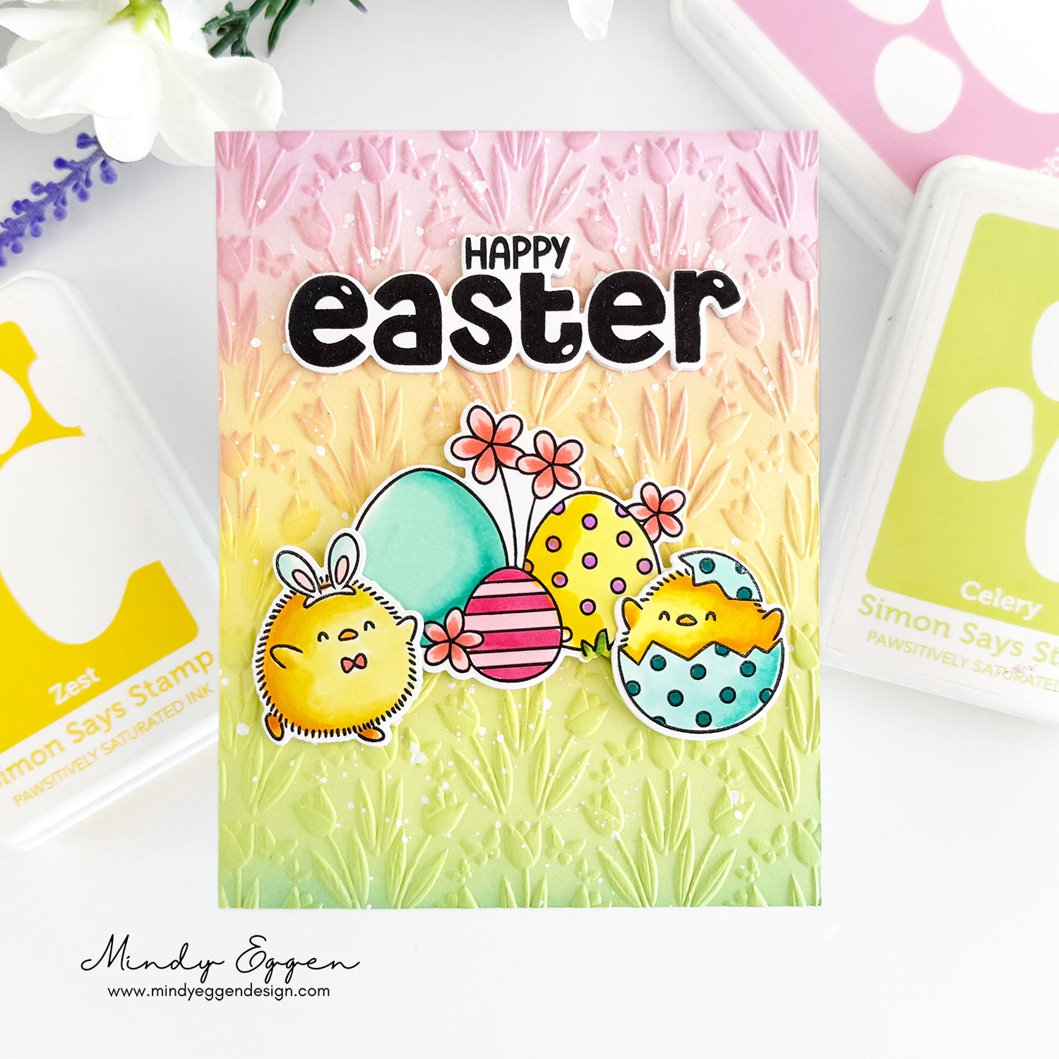 Simon Says Stamps and Dies Eggstra Special set931es Favorite Things Easter Card | color-code:ALT02