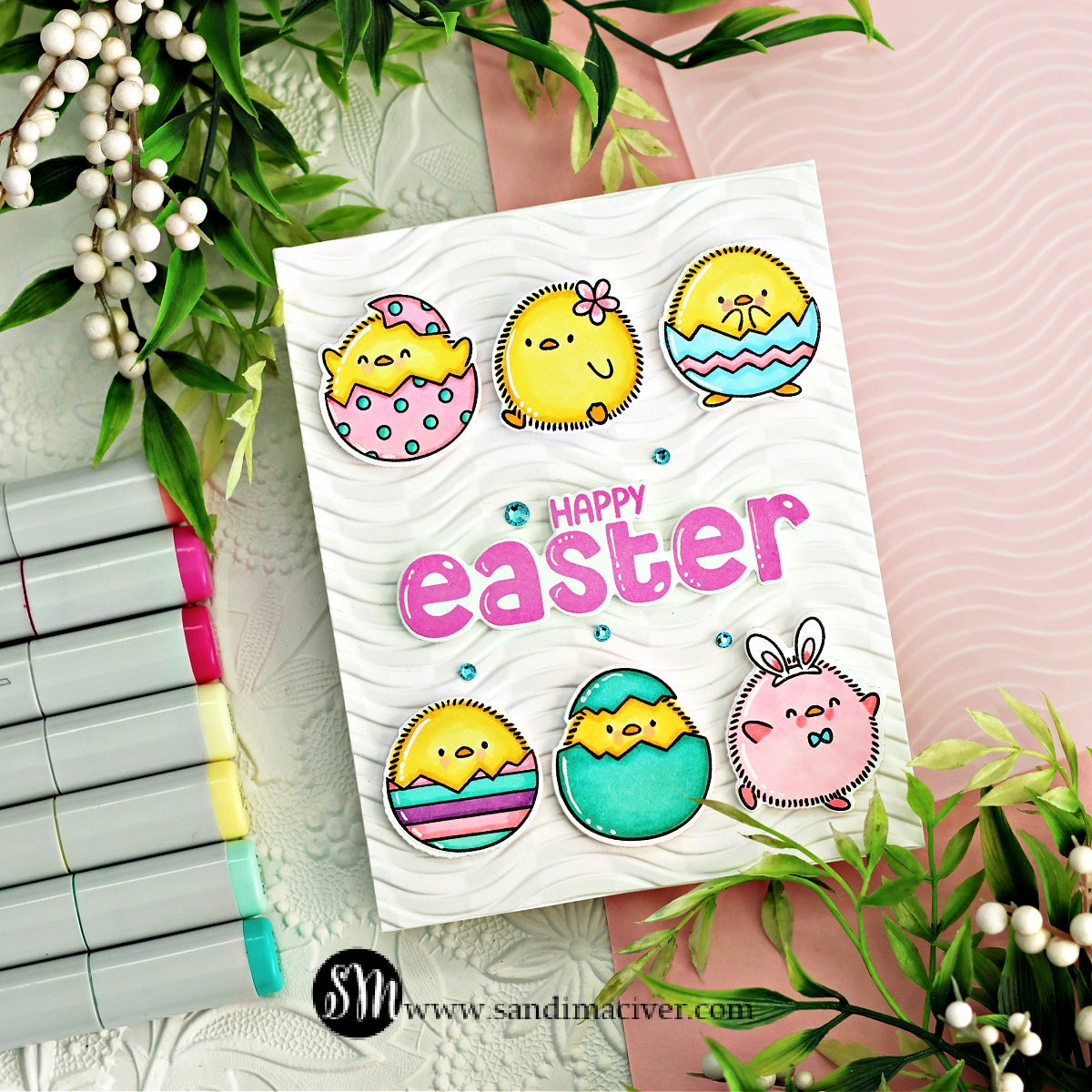 Simon Says Stamps and Dies Eggstra Special set931es Favorite Things Easter Card | color-code:ALT13
