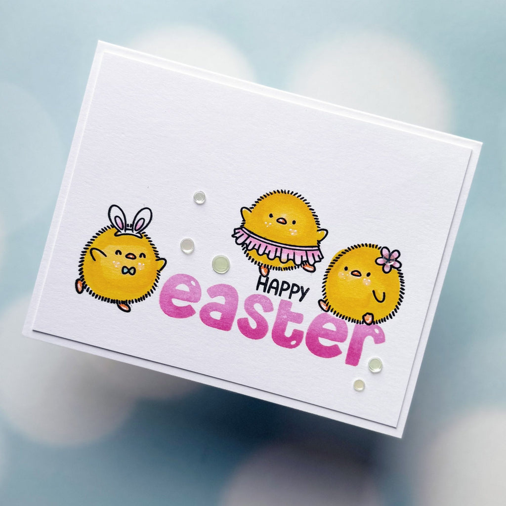 Simon Says Stamps and Dies Eggstra Special set931es Favorite Things Easter Card