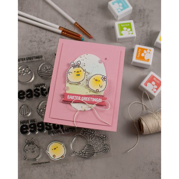 Simon Says Stamps and Dies Eggstra Special set931es Favorite Things Easter Card