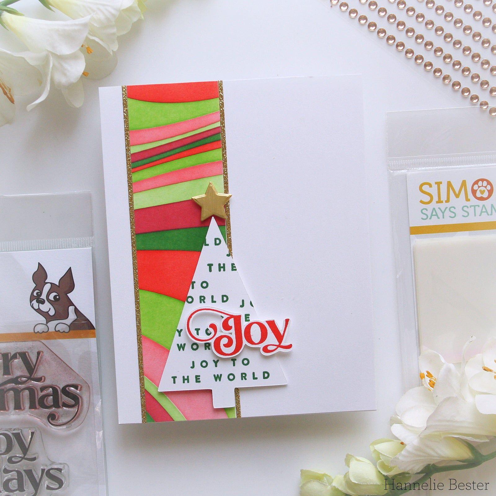 Simon Says Stamp Elegantly Modern Christmas Wafer Dies sssd112875c Stamptember Christmas Card | color-code:ALT01
