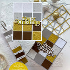 Simon Says Stamp Elegantly Modern Christmas Wafer Dies sssd112875c Stamptember Christmas Cards