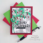 Simon Says Stamp Elegantly Modern Christmas Wafer Dies sssd112875c Stamptember Christmas Card