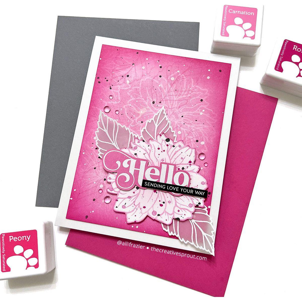 Simon Says Clear Stamp Elegantly Modern Greetings sss302702c Dear Friend Hello Card | color-code:ALT01