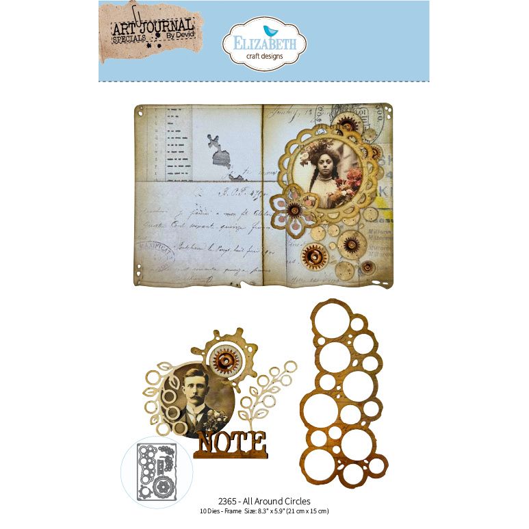Elizabeth Craft Designs All Around Circles Dies 2365