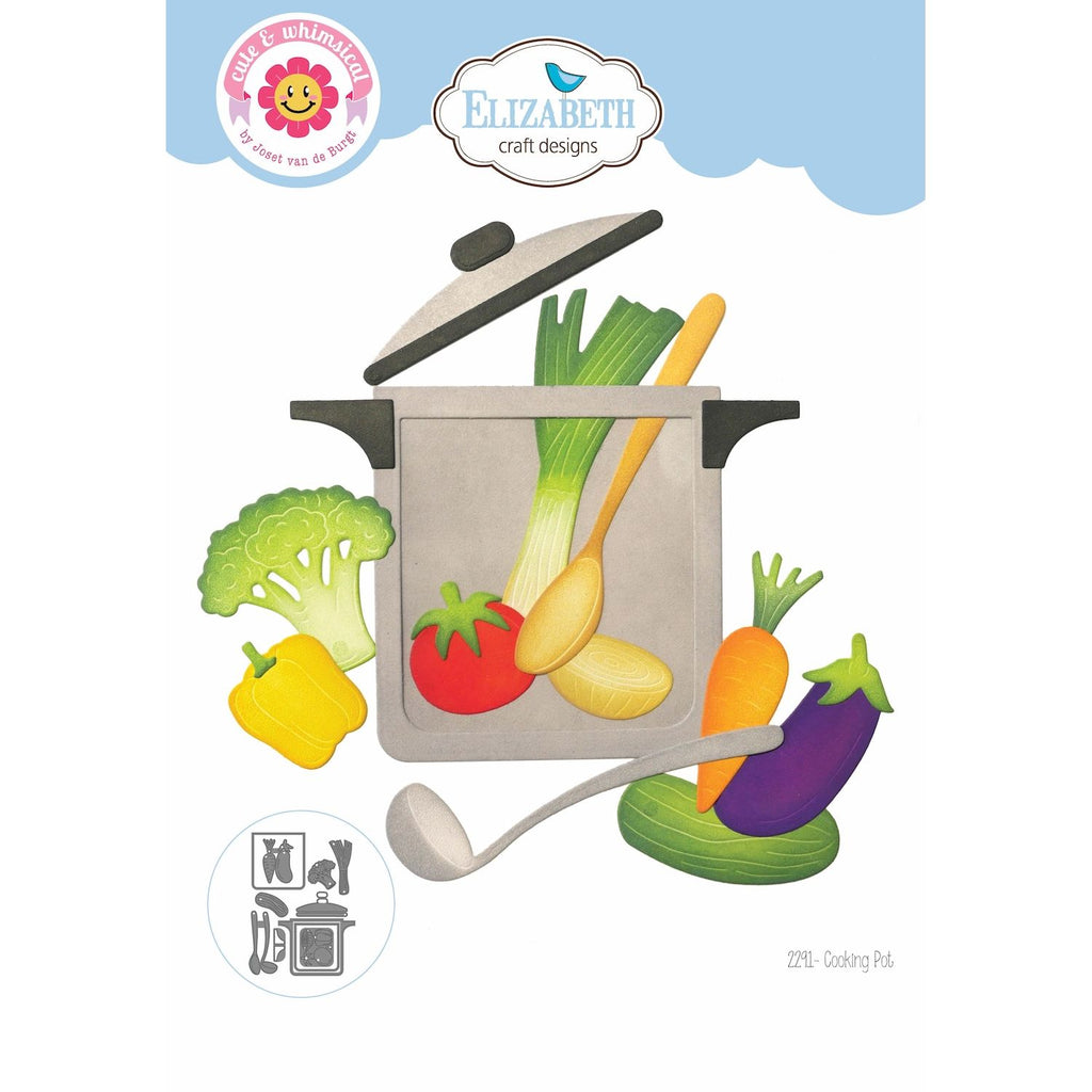 Elizabeth Craft Designs Cooking Pot Dies 2291