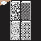 Elizabeth Craft Designs Journal Stencils 7 s056