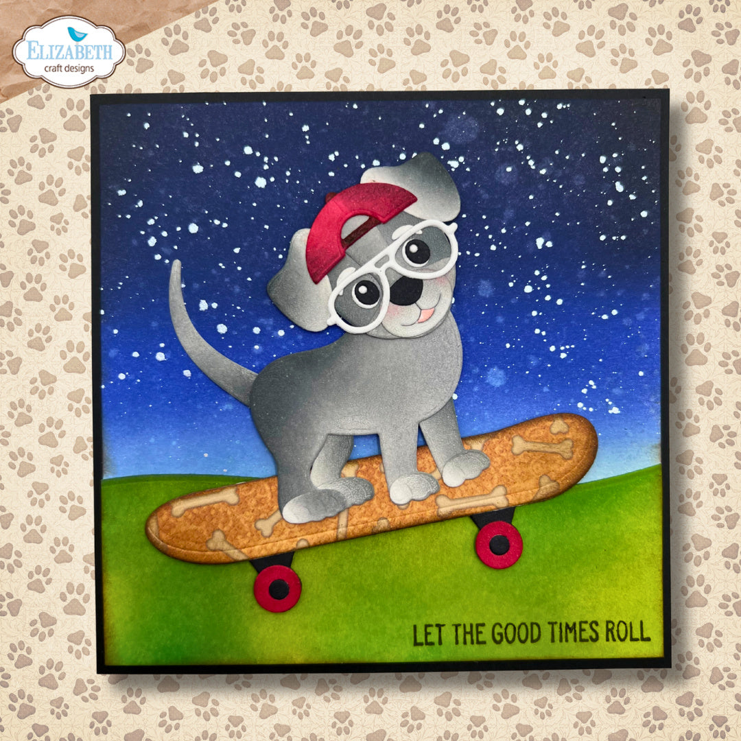 Elizabeth Craft Designs Skateboard Dies 2328 roll