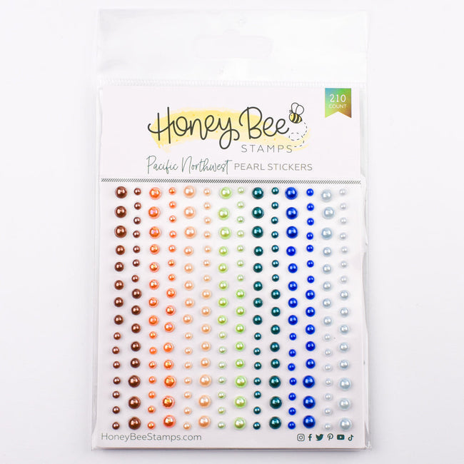 Honey Bee Pacific Northwest Pearl Stickers hbgs-prl10