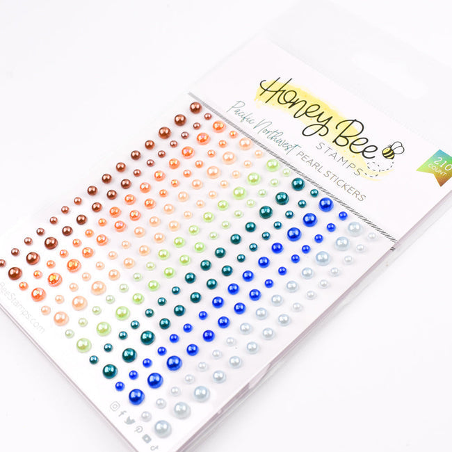 Honey Bee Pacific Northwest Pearl Stickers hbgs-prl10