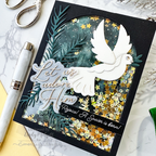Simon Says Stamp Sentiment Strips Joy to the World Bundle set1072jw Christmas Card | color-code:ALT01