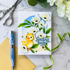 Simon Says Stamp Darling Duckling Wafer Dies s1023 Rain or Shine Hugs Card | color-code:ALT11