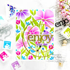 CZ Design Enjoy Wafer Dies czd210 Stamptember Birthday Card | color-code:ALT04