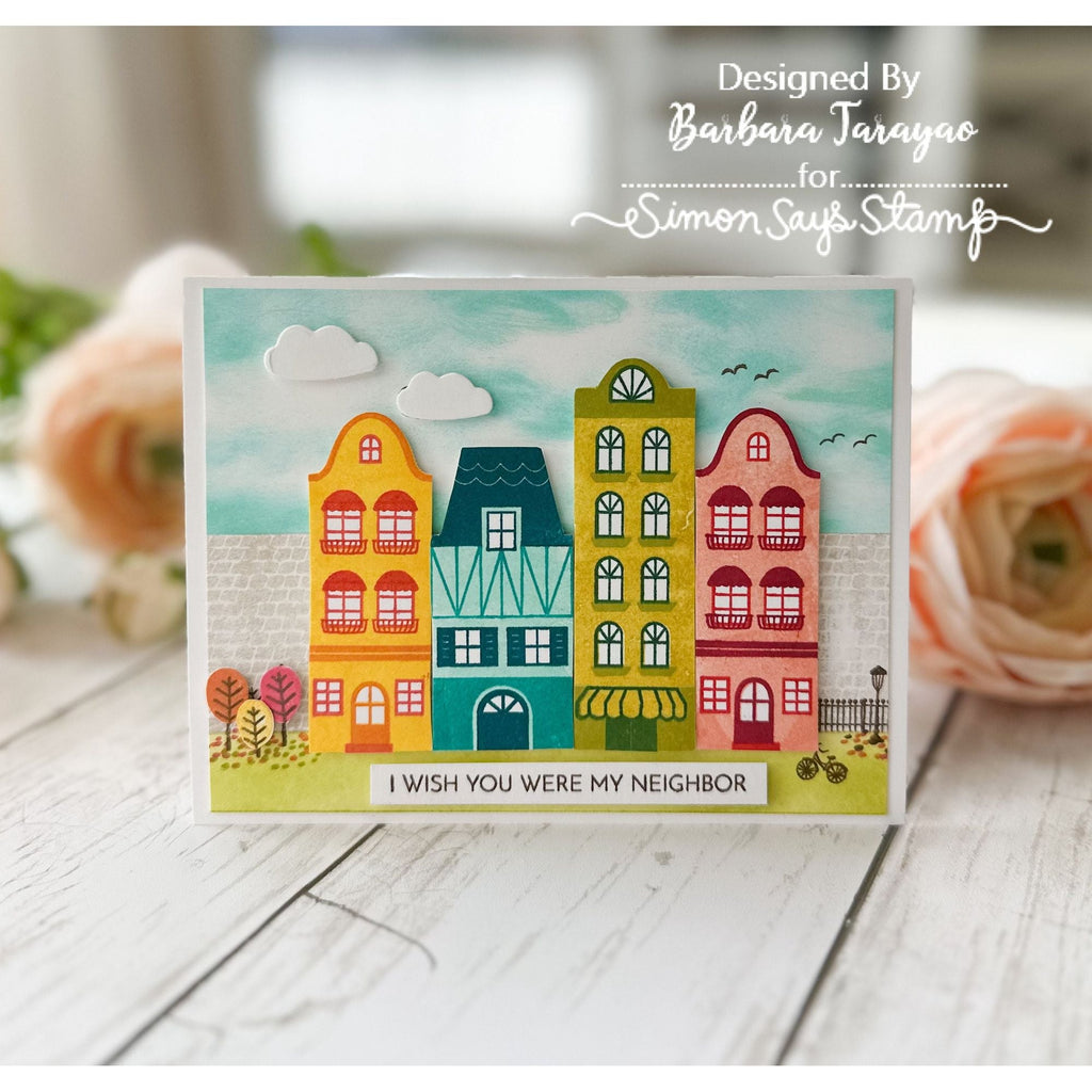Simon Says Stamps And Dies European Street Smitten Friend Card 