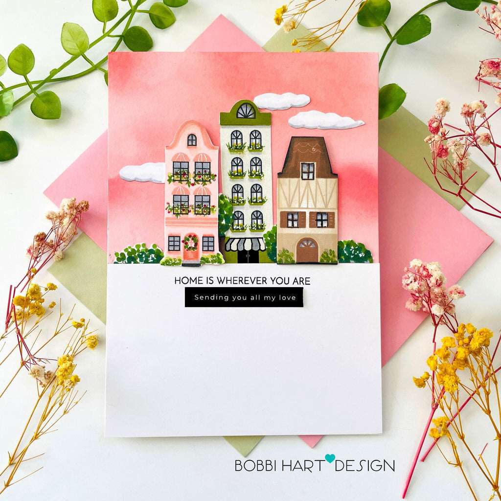 Simon Says Stamps And Dies European Street Smitten Love You Card