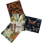 Tim Holtz Fabric Palette Canvas Cloth Halloween Bundle of 3 Fat Quarters