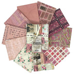 Tim Holtz Fabric Palette Pink Bundle of 10 Fat Quarters