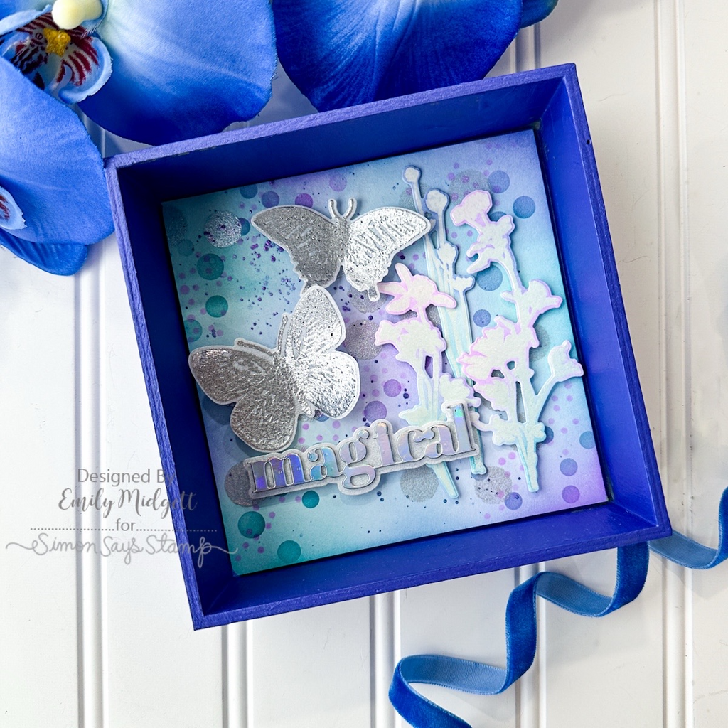 Simon Says Stamp Flutter Wafer Dies 294sss Magical Frame | color-code:ALT03