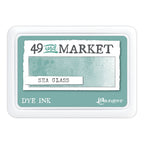 Ranger 49 and Market Sea Glass Dye Ink Pad And Reinker Bundle