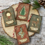 Tim Holtz Cling Rubber Stamps Holiday Things cms441