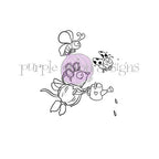 Purple Onion Designs Fairy Mouse And Friends Unmounted Cling Stamp pod5019