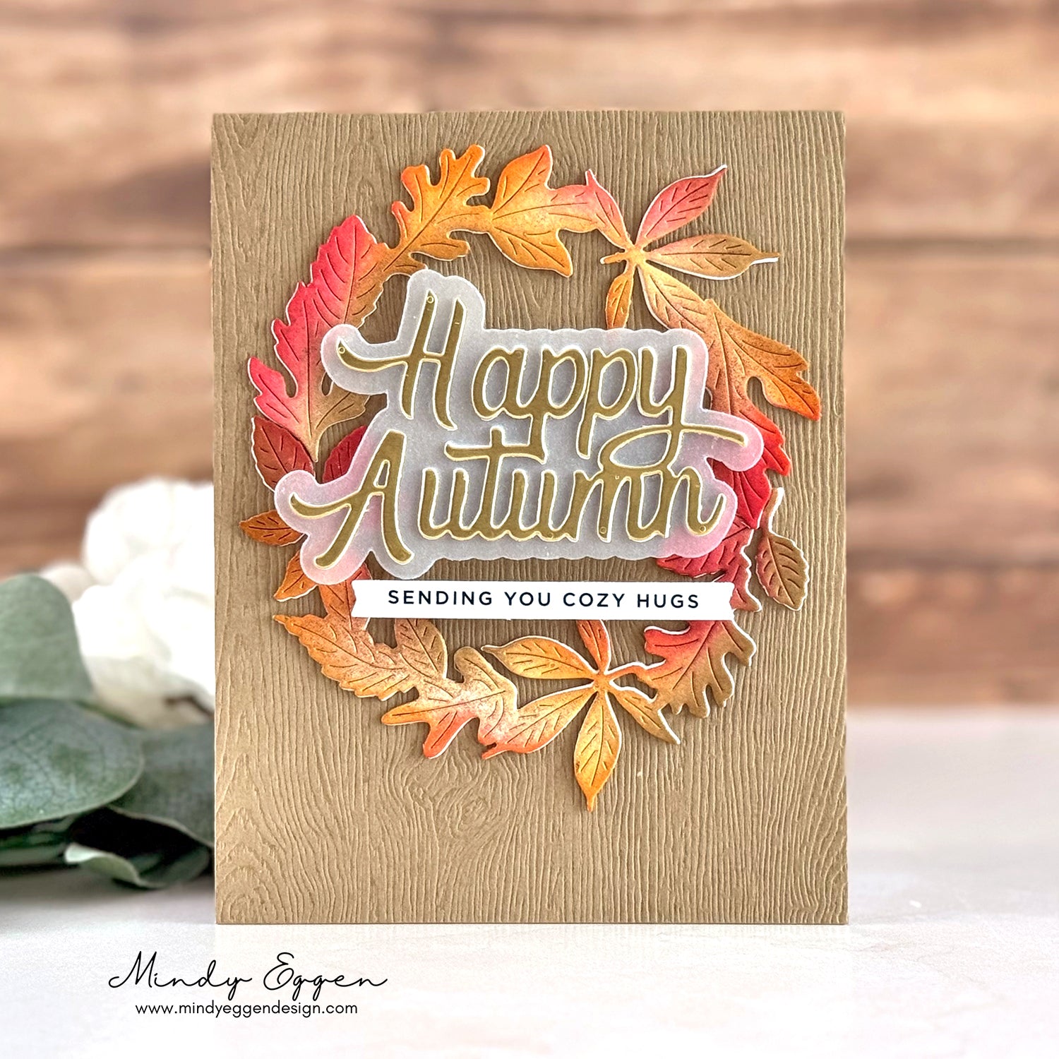 CZ Design EZ Strips Fall czez008 STAMPtember Hugs Card | color-code:ALT01