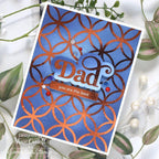 Simon Says Stamp Fancy Dad Wafer Dies 1082sdc Celebrate Dad Card | color-code:ALT01