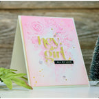 Simon Says Stamp Fancy Hey Girl Wafter Dies 1545sd Heart to Heart