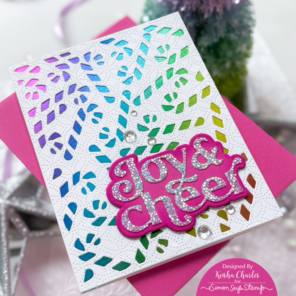 Simon Says Stamp Fancy Joy and Cheer Wafer Dies 1338sd Sugar and Spice Christmas Card | color-code:ALT10