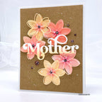 Simon Says Stamp Fancy Mother Wafer Dies 1061sd Be Bold Mother's Day Card