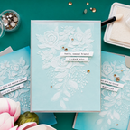 Simon Says Stamp Embossing Folder and Cutting Dies Fancy Rose Bouquet sfd525 Heart to Heart Love Cards | color-code:ALT03