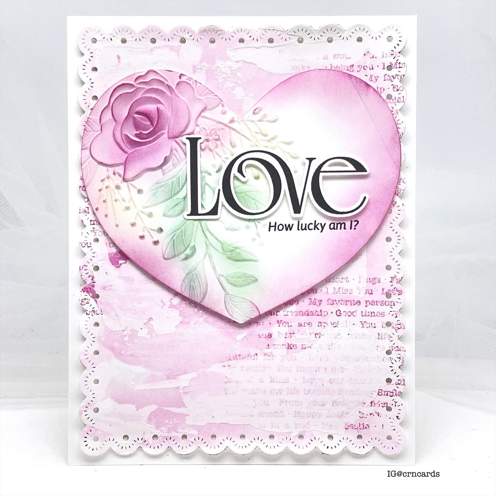 Simon Says Stamp Heart to Heart Collection I Want It All Embossing Folders set1160ef