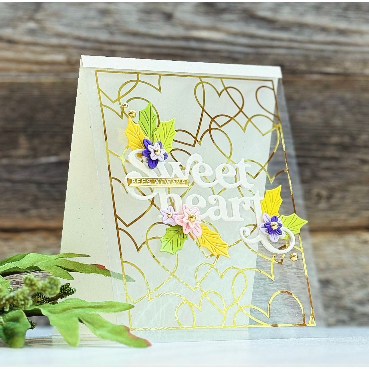 Simon Says Stamp Fancy Sweetheart Wafer Dies 1032sd Sweetheart Love Card