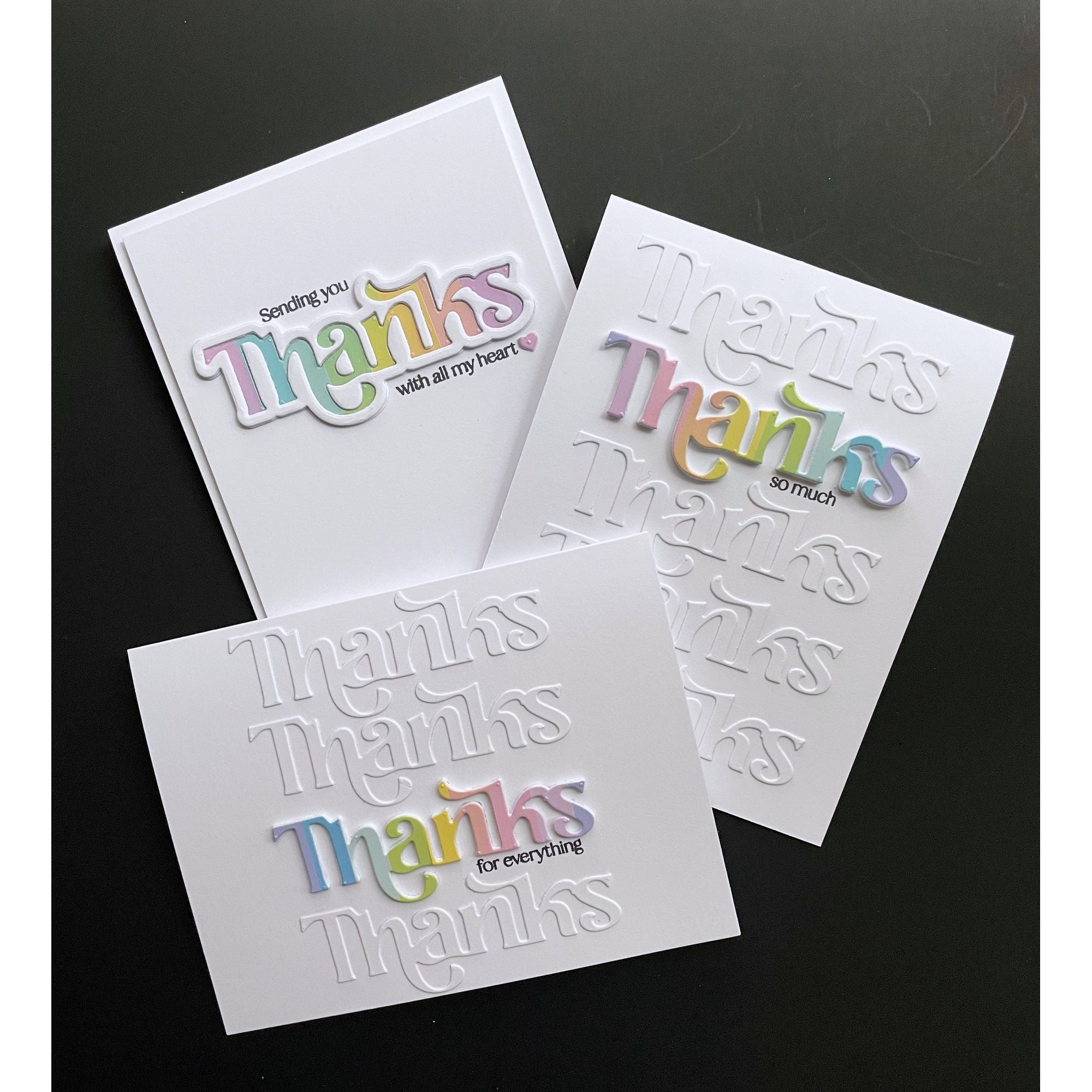 Simon Says Stamp Fancy Thanks Wafer Dies sssd112802 Thanks Card | color-code:ALT07