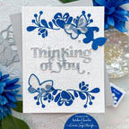 Simon Says Stamp Fancy Thinking Of You Wafer Dies sssd112900 Stamptember Thinking of You Card