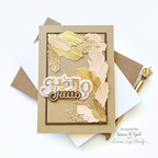 Simon Says Stamp Fancy Feathers Wafer Dies s1010 Friend Like You Hello Card | color-code:ALT01