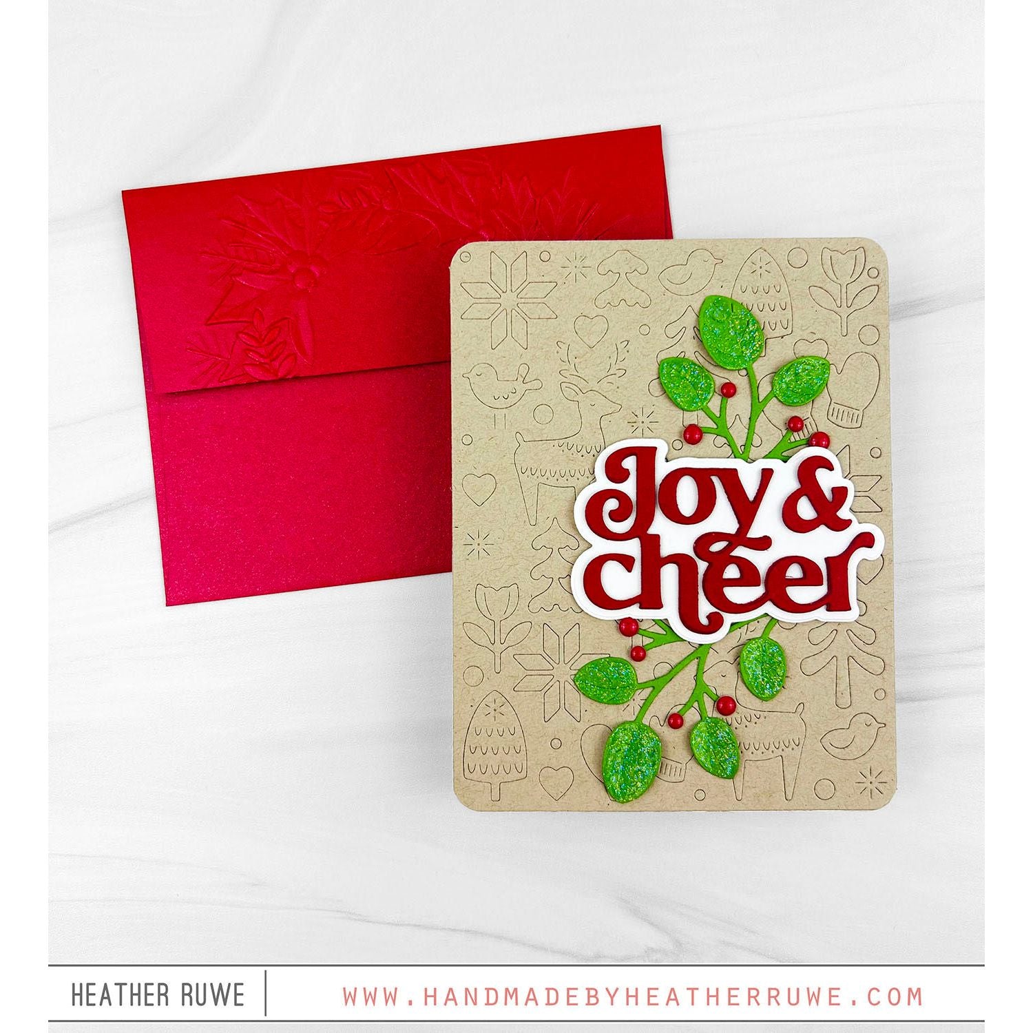 Simon Says Stamp Fancy Joy and Cheer Wafer Dies 1338sd Sugar and Spice Christmas Card | color-code:ALT10