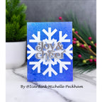 Simon Says Stamp Fancy Joy and Cheer Wafer Dies 1338sd Sugar and Spice Holiday Card