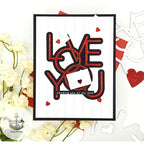Simon Says Stamp Faux Mini Envelope Wafer Dies sssd112985 Smitten Love Card 